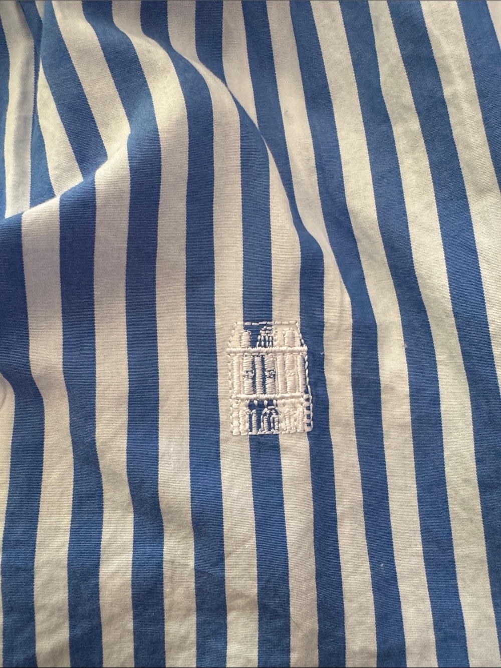 Hill House Blue and White Striped Ellie Nap Dress Size Medium - Picture 4 of 5